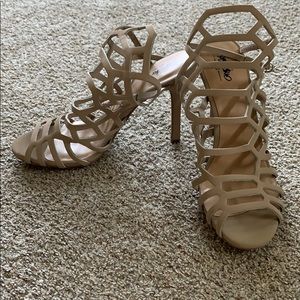 Lattice Peek Toe Stilettos